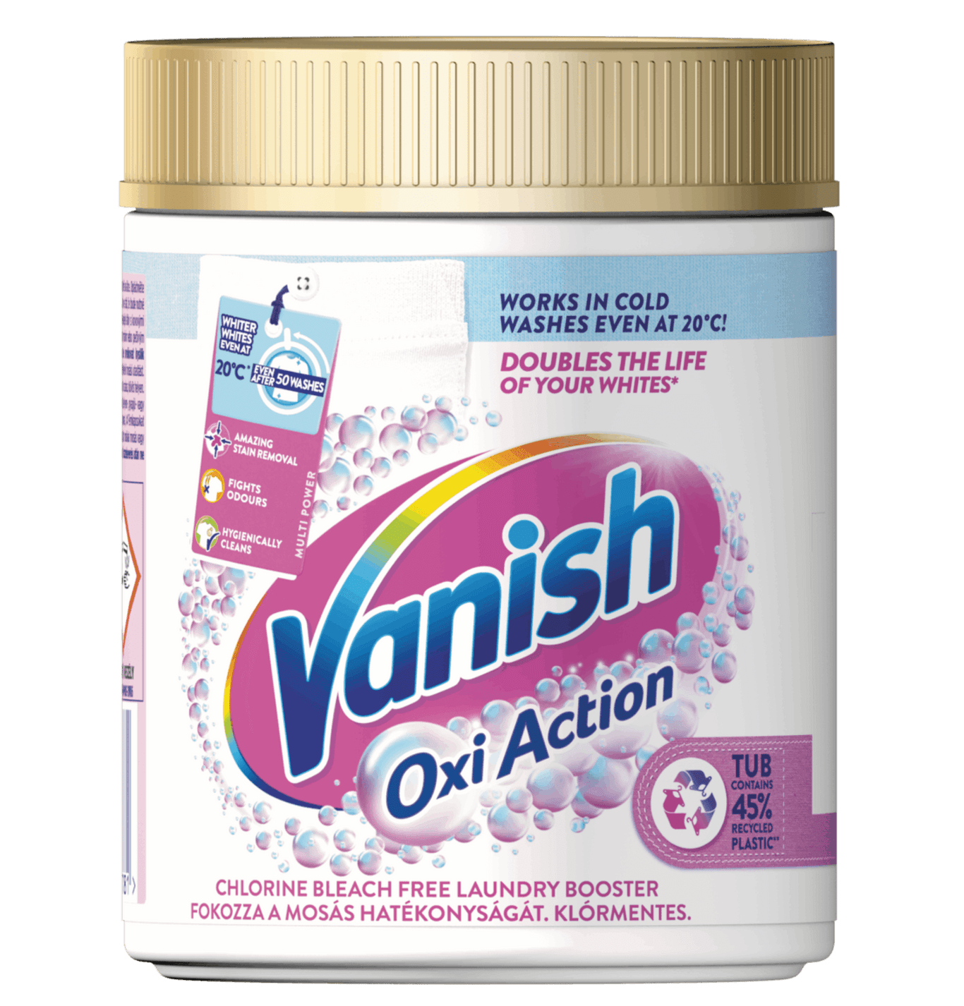 Vanish Insecticide Vanish Oxi Action prášok na bielenie a odstránenie škvŕn | Vanish SK